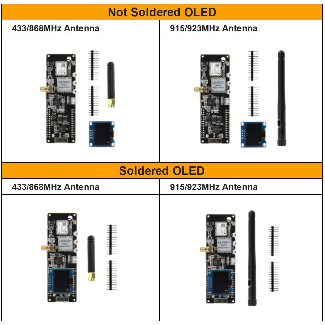 LILYGO® TTGO Meshtastic T-Beam V1.2 ESP32 LoRa Placa de desarrollo 433MHz 868MHz 915MHz 923MHz WiFi BLE GPS pantalla OLED AXP2101 - imagen 5