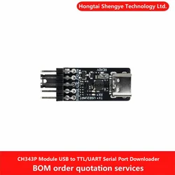 CH343P USB a TTL UART asíncrono alta velocidad para microcontrolador