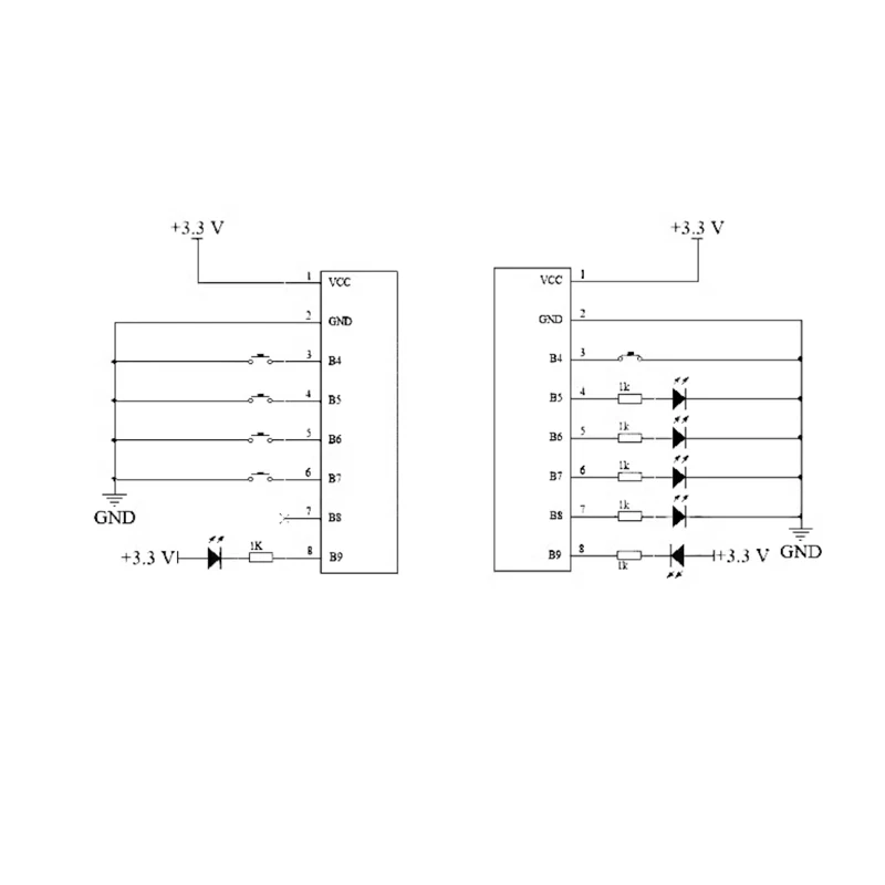 Módulo inalámbrico 2,4G, interruptor de 4 vías, control remoto, transmisión y recepción de clic, botón de bloqueo automático y bloqueo, código correspondiente - imagen 2
