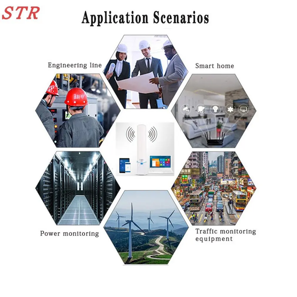 Nueva antena 4G 5G antena exterior interfaz Dual SMA TS9 CRC9 enrutador tarjeta de red antena externa Dropshipping al por mayor - imagen 3