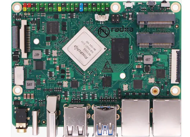 ROCK 3B Rockchip RK3568 SBC basado en cuatro núcleos de 64 bits - imagen 3