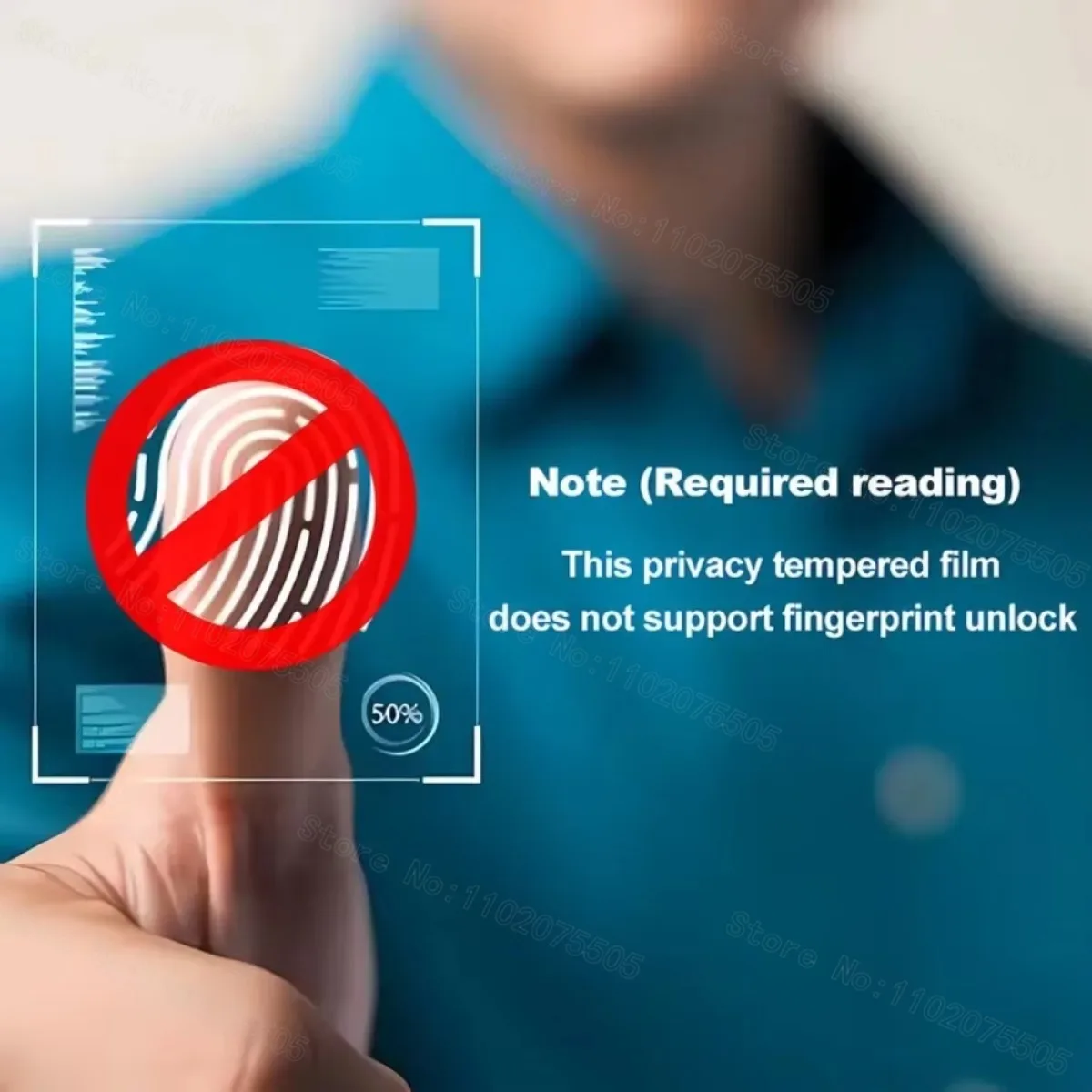 2Pcs Privacy Full Screen Protector for Redmi Note 14 5G 13 12 11 Pro 14S 12S 11S Tempered Glass for Redmi 15 15C 14C 13C 12C 10A - imagen 2