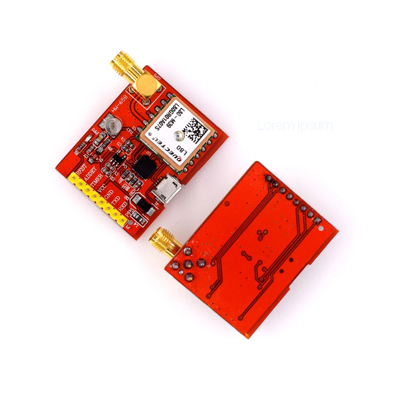 Placa de desarrollo de módulo GPS Quectel L80 L80-M39 para Raspbery Pi A B A+ B+ Zero 2 3 antena GNSS módulo MTK3339 (patch en la parte superior) - imagen 4