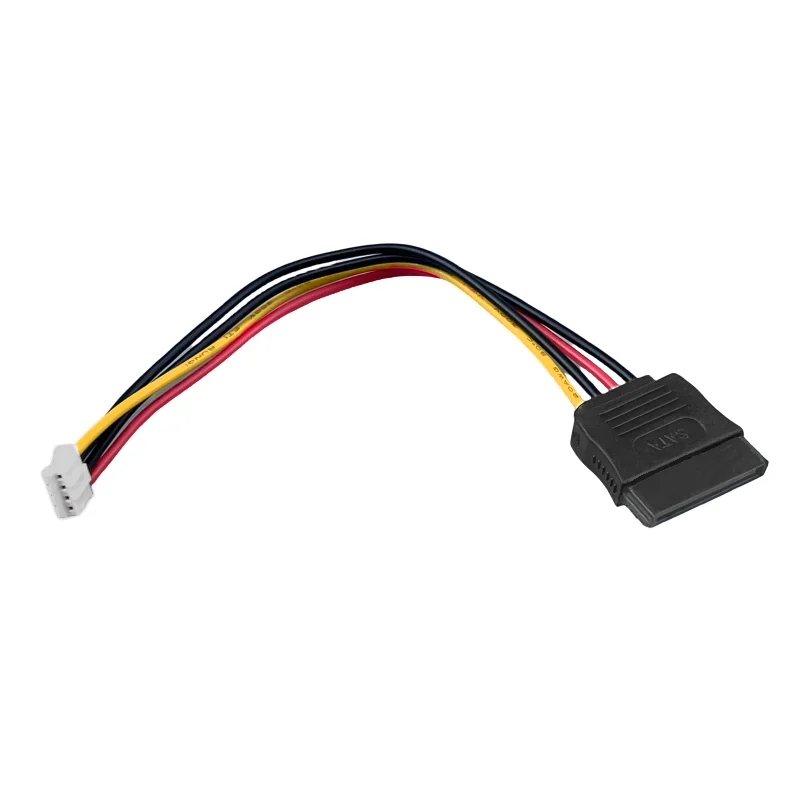 ITX-cable de alimentación SATA15P hembra a hembra pequeña de 4 pines, cable de alimentación SATA de paso a hembra, ph2.0 mm, 15cm/40cm - imagen 4