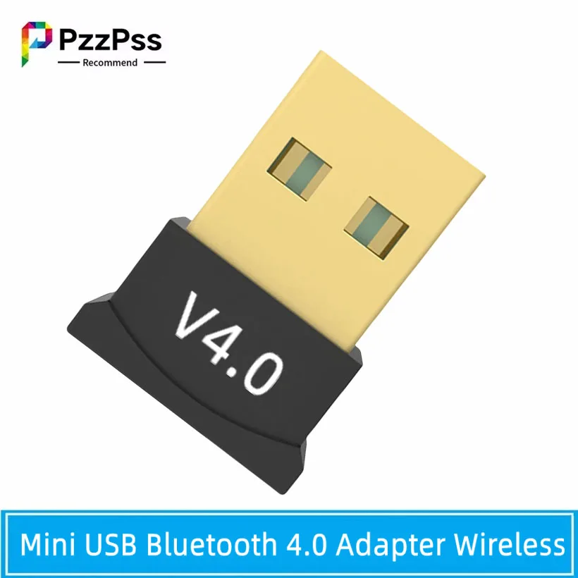 Mini adaptador USB Bluetooth 4,0 Dongle inalámbrico Compatible con V 4,0 USB 2,0 transmisor receptor de Audio para ordenador portátil Windows - imagen 2