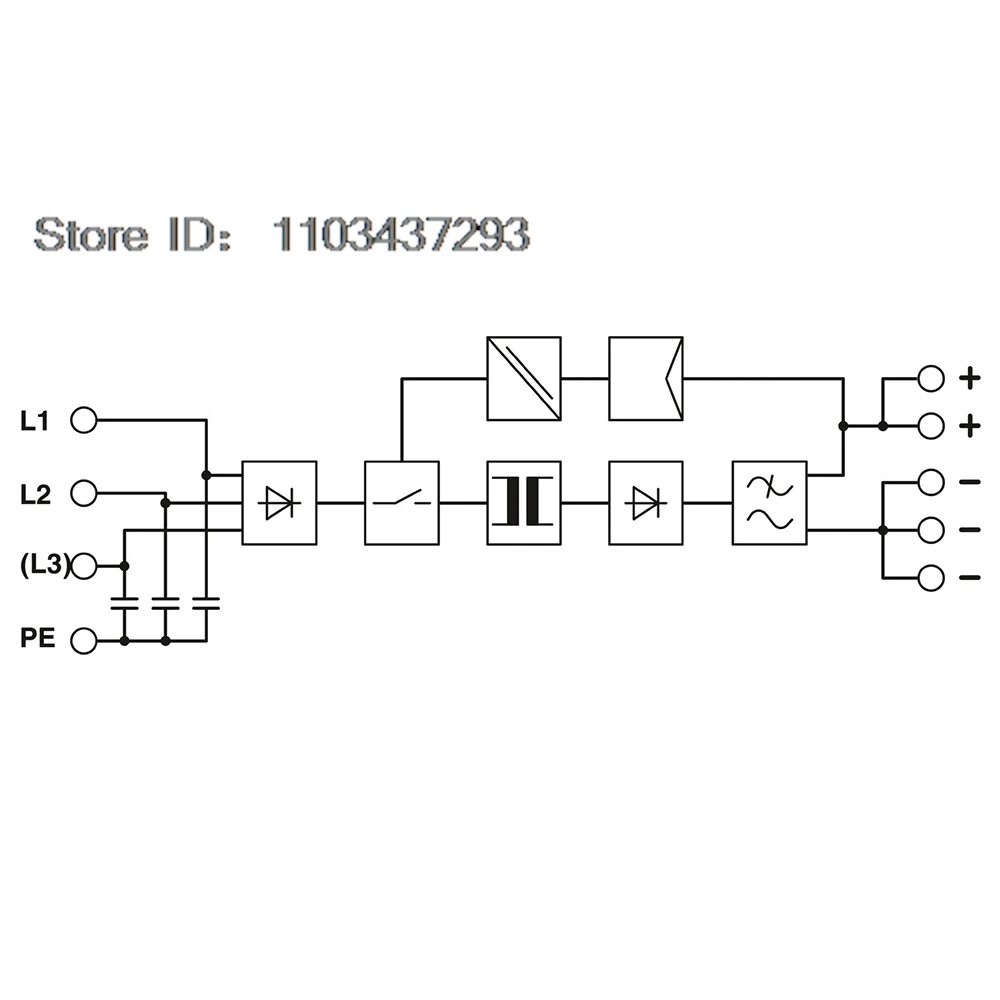 Para Phoenix TRIO-PS/3AC/24DC/5- 2866462   Fuente de alimentación conmutada TRIO POWER - imagen 5