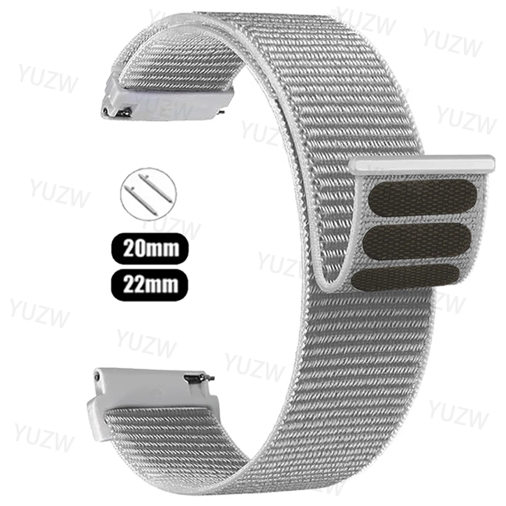 Correa de nailon para reloj Garmin Venu 4, correas de 45mm, 22 y 20mm, pulsera de repuesto Venu 3 2 sq2 2Plus/Vivoactive 6/Forerunner 570 - imagen 3