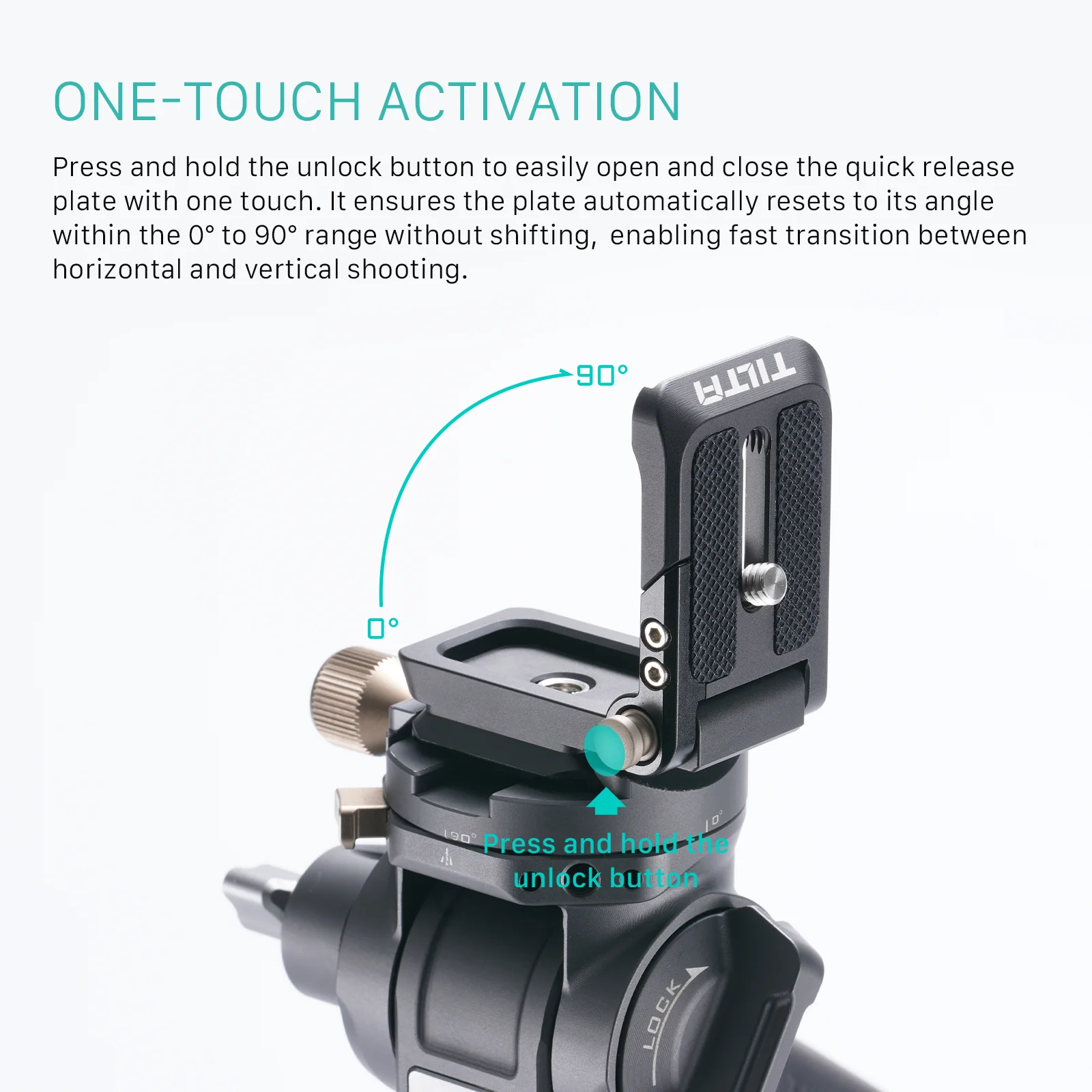 TILTA TA-FAB-B Placa base Arca plegable Tilta - Negro - imagen 3