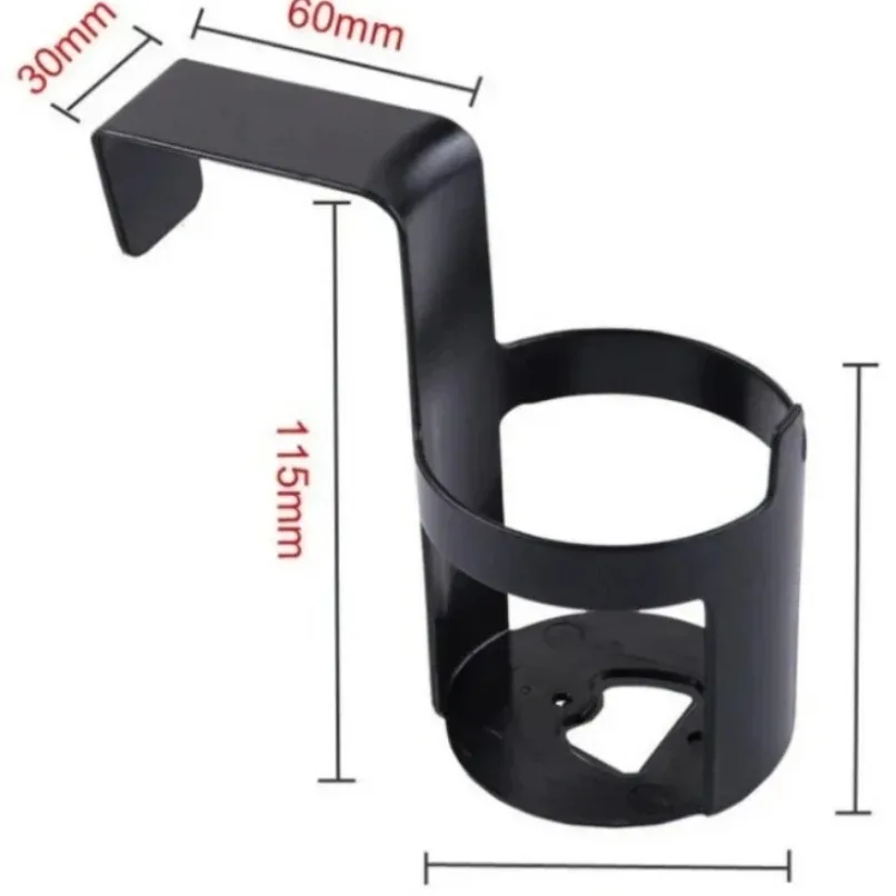 Soporte para portavasos de coche, cubo de almacenamiento de puerta lateral, 1-2 uds., soporte para bebidas y vasos, soporte para puerta de bebidas de coche, caja de almacenamiento - imagen 2