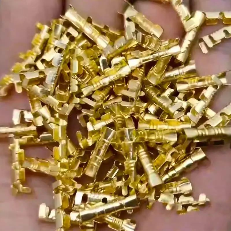 1000 Uds 453 0,3-1,5 MM Terminal en forma de U lengüeta insertos fríos Terminal conector de cable terminal eléctrico Terminal de dientes pequeños - imagen 5