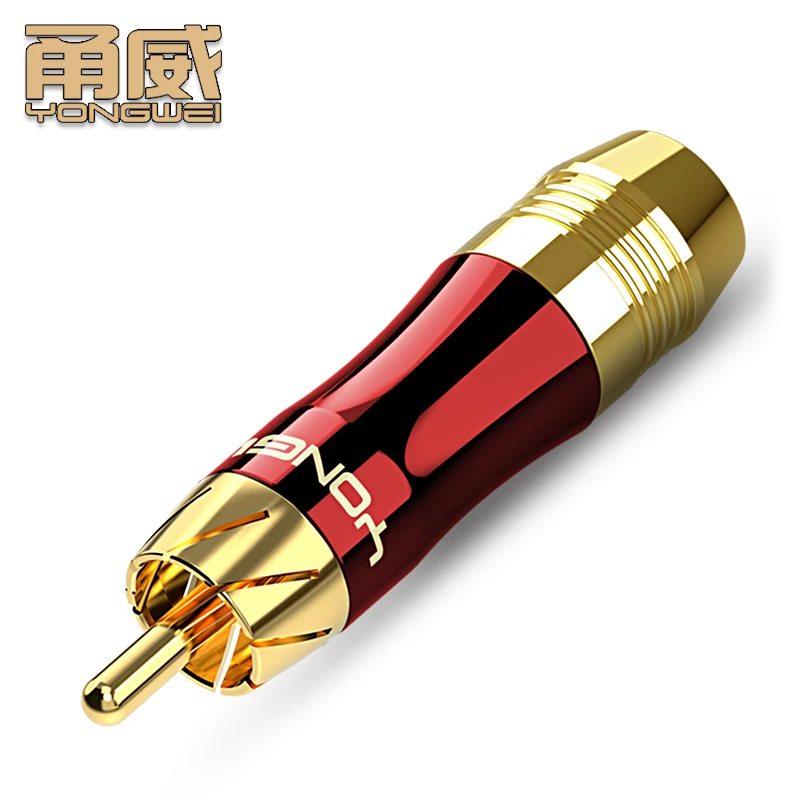 BD6.4 red RCA plug