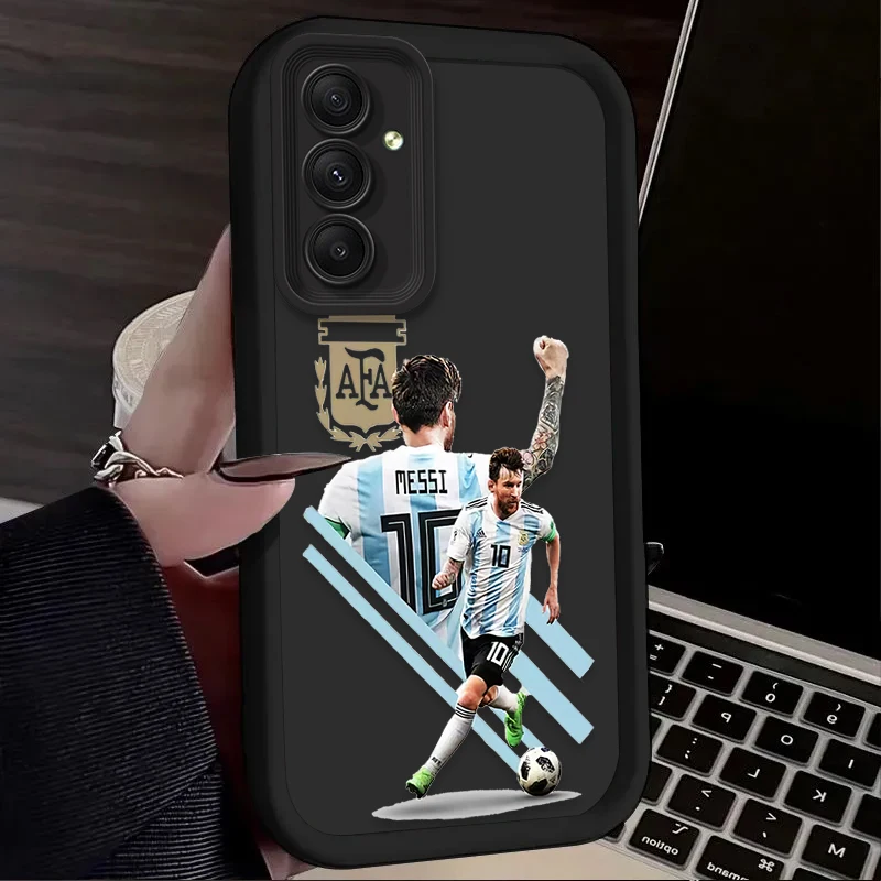 Funda de jugador de fútbol número 10 para Samsung Galaxy A54 A05 A05S A34 A24 A14 A53 A33 A23 A13 A52 A52S A32 A22 A12 A71 A51 A31 A50 - imagen 4