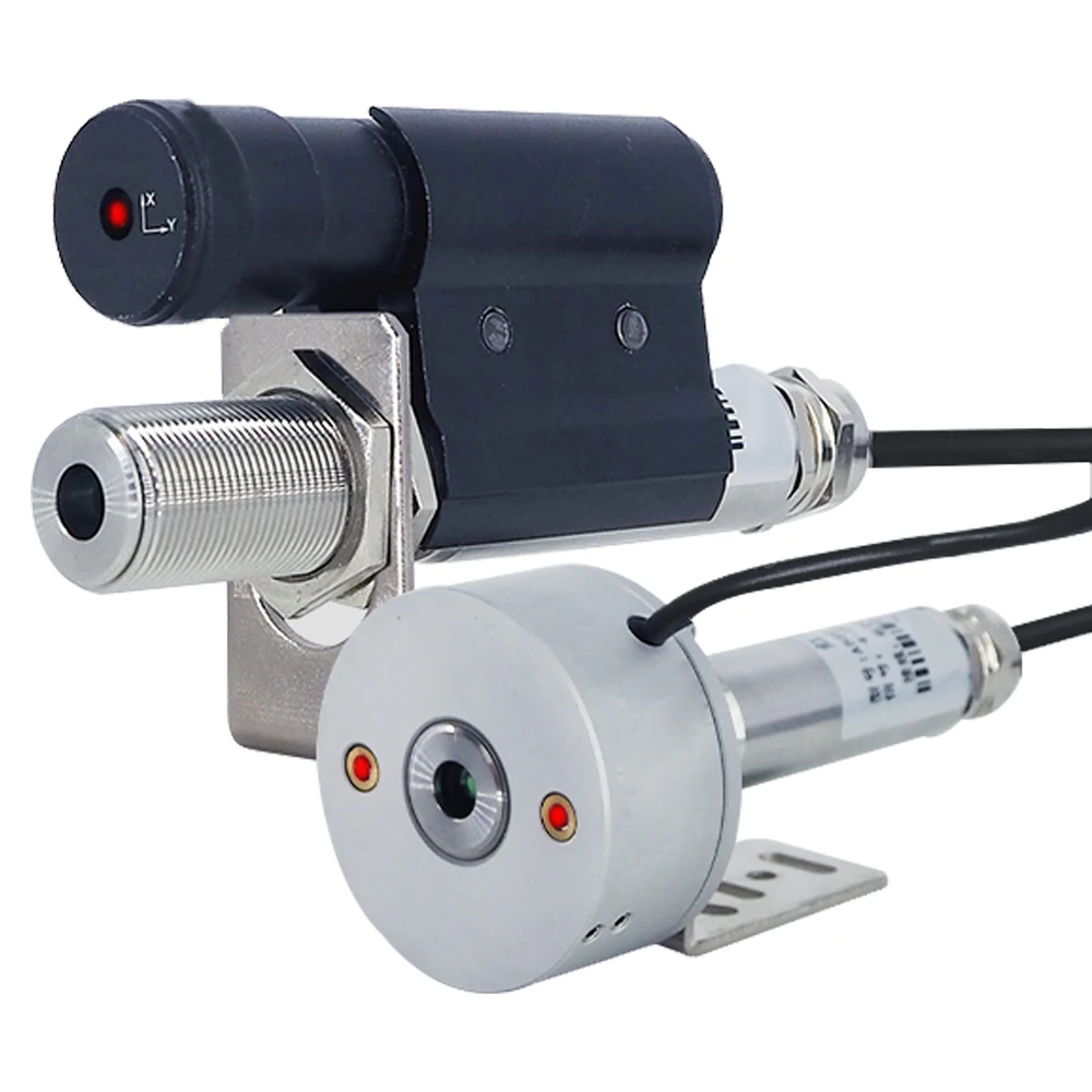 Transmisor de termómetro infrarrojo Industrial, Sensor de sonda de alta temperatura en línea sin contacto de acero inoxidable, salida de 4-20ma