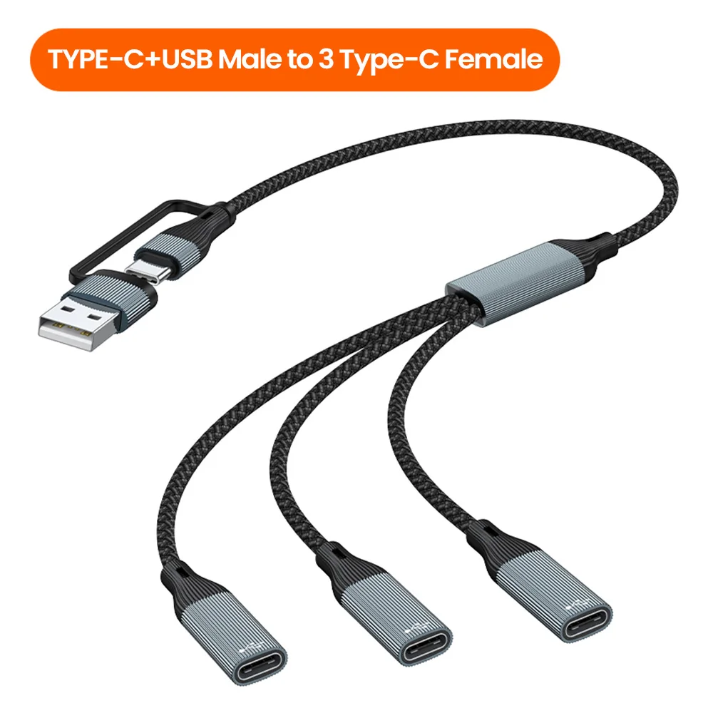 usb c to 3 type c