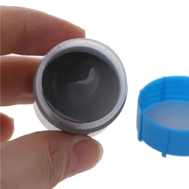 Pasta conductora térmica HY510 gris plateado, media botella pequeña gris, pasta de disipación de calor de grasa de silicona - imagen 5