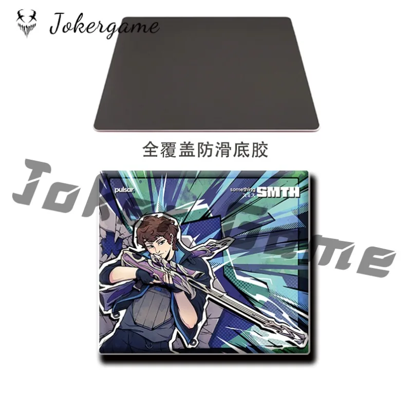 Alfombrilla de ratón Pulsar Alething Glass para juegos, edición de copia de vidrio templado, alfombrilla de ratón FPS, alfombrilla de ratón profesional suave, regalos personalizados