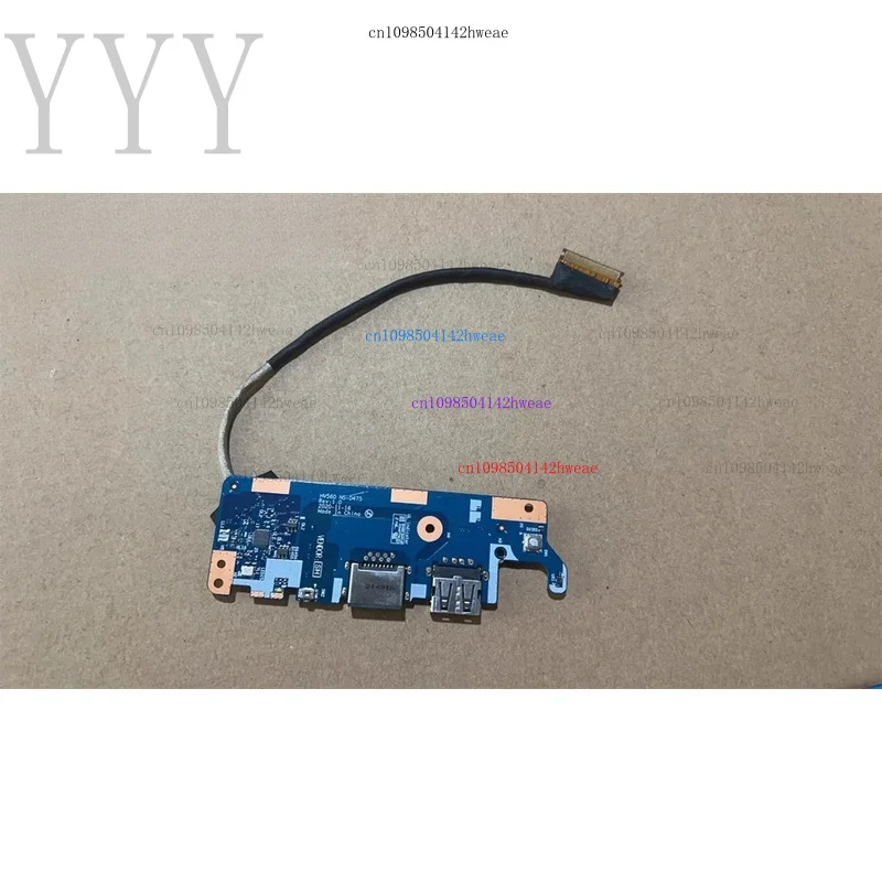 PARA LENOVO V15 G2-ITL HV560 NS-D475 USB WLAN placa de botón de alimentación ETHERNET con CABLE - imagen 2