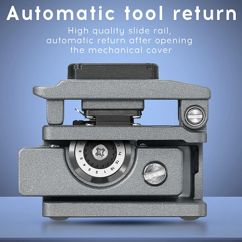 COMPTYCO AUA-X5 cuchilla de fibra óptica herramienta de corte de fibra de alta precisión FTTH cuchillo de corte de Cable de fibra óptica 16 hoja de superficie - imagen 5