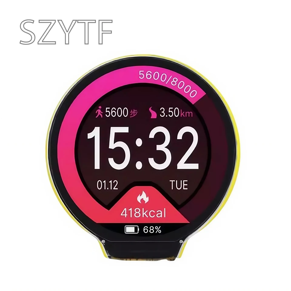 Placa de desarrollo de ESP32-C3, pantalla táctil LCD circular de 1,28 pulgadas con módulo compatible con wifi y Bluetooth - imagen 5