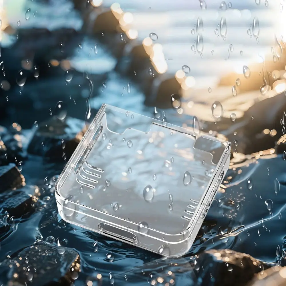 Nueva funda protectora de PC protección completa antiarañazos Protector de consola de juegos cubierta de carcasa transparente a prueba de golpes para Miyoo Flip V2 - imagen 5