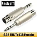 6.35-TRS To XLR-F