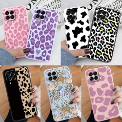 Fasta Funda de Silicona para Samsung Galaxy M13/M23/M53/M54 Leopardo