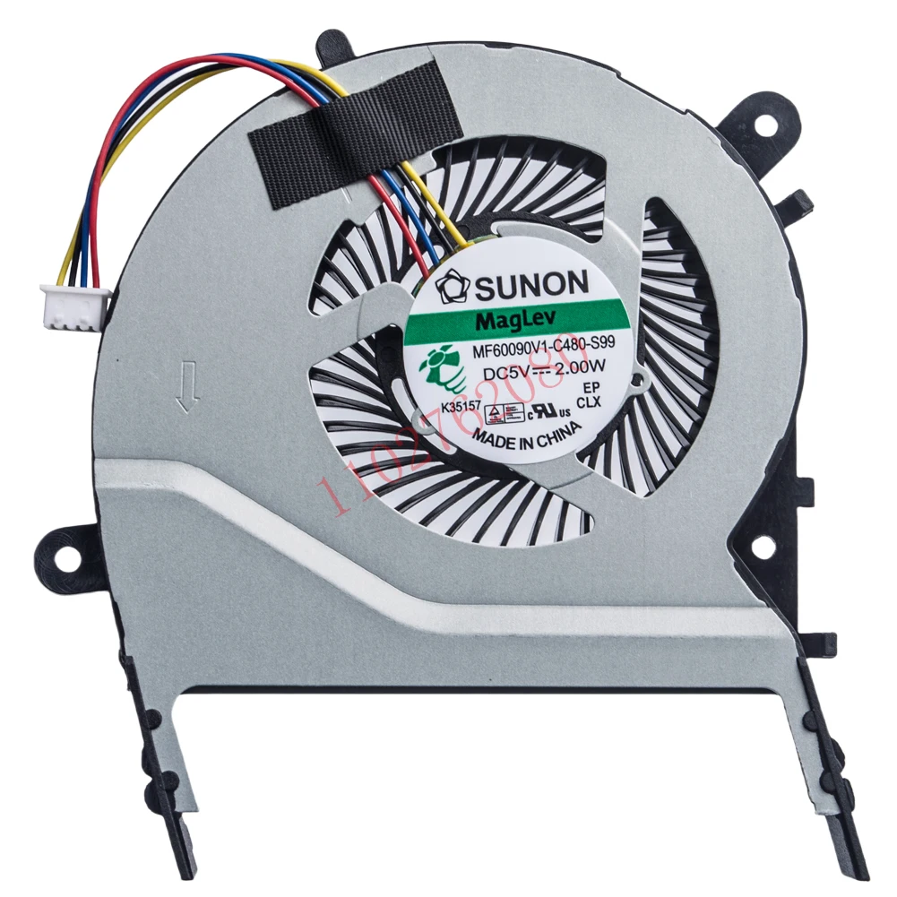 Nuevo ventilador de refrigeración de CPU para ordenador portátil de repuesto para la serie ASUS X555LD R557L X555 X555L X555LJ