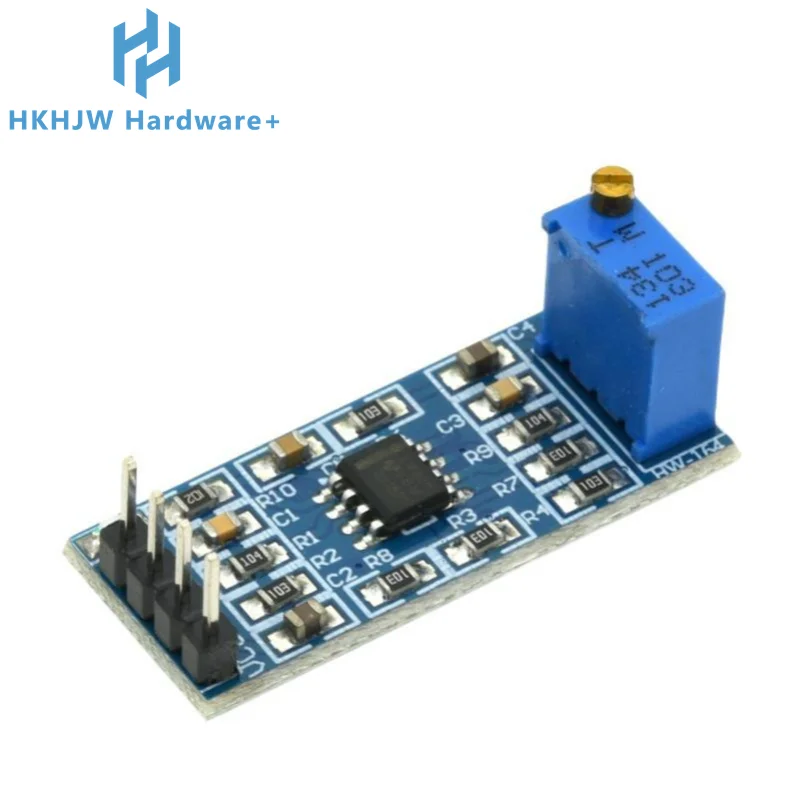 LM358 amplificador de amplificación de señal, módulo de 5V-12V, 100 veces de ganancia - imagen 4