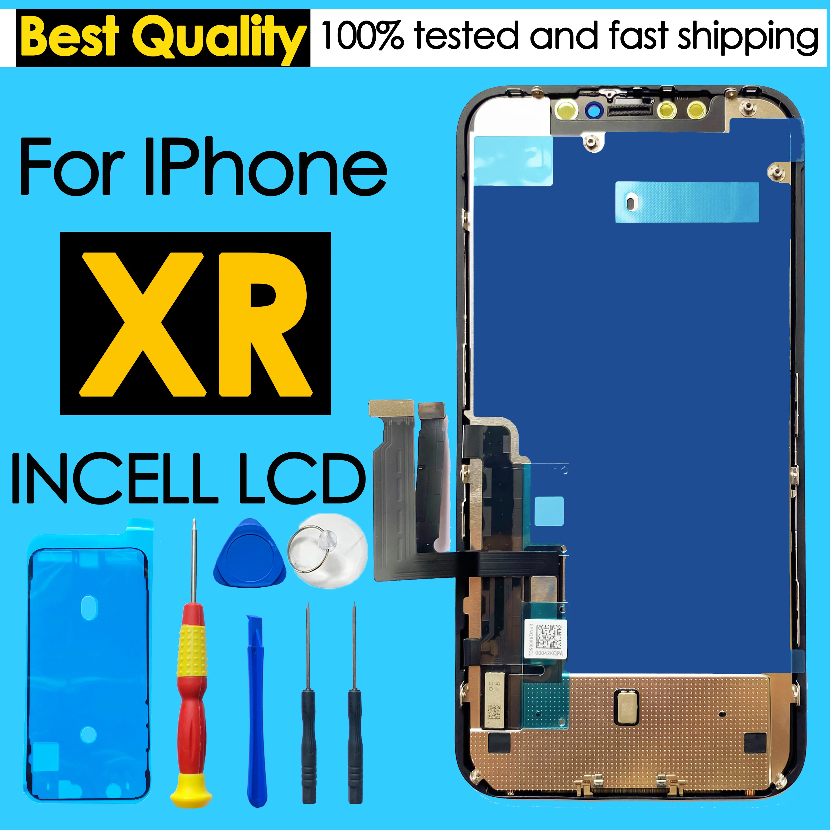 Alta calidad AAA incell LCD para iPhone XR pantalla táctil reemplazo digitalizador montaje piezas de reparación Kit al por mayor A2105 - imagen 5