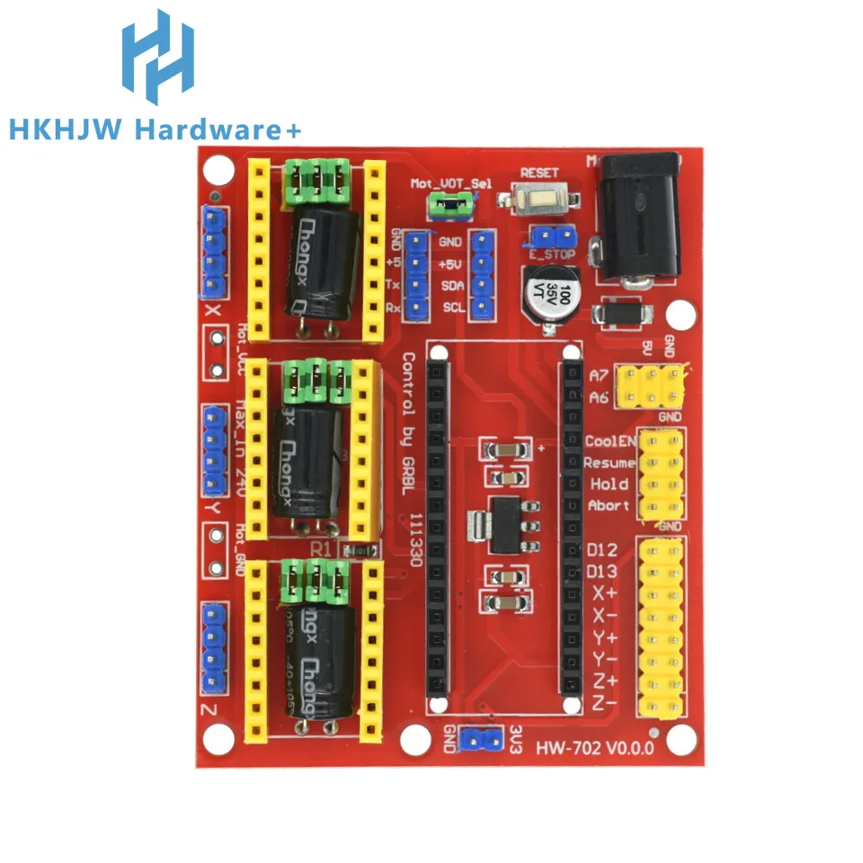Máquina de grabado CNC Shield V4, impresora 3D, controlador A4988, placa de expansión, piezas de impresora 3D - imagen 5