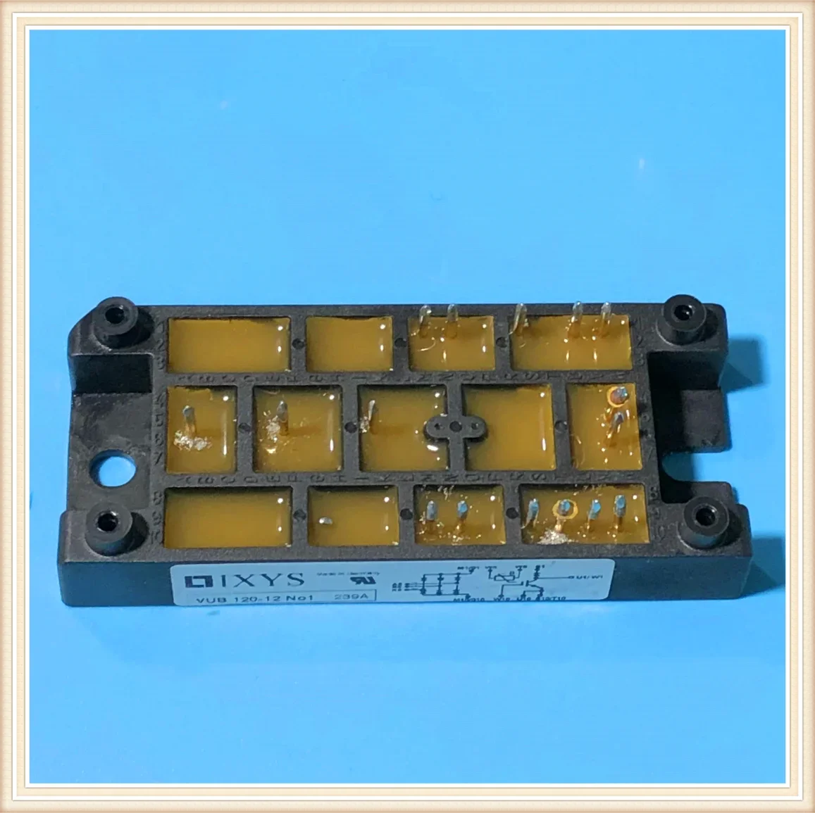 Convertidor de frecuencia de VUB120-12N01-16N02, M430-440 con rectificador de freno, puente, diodo chopper