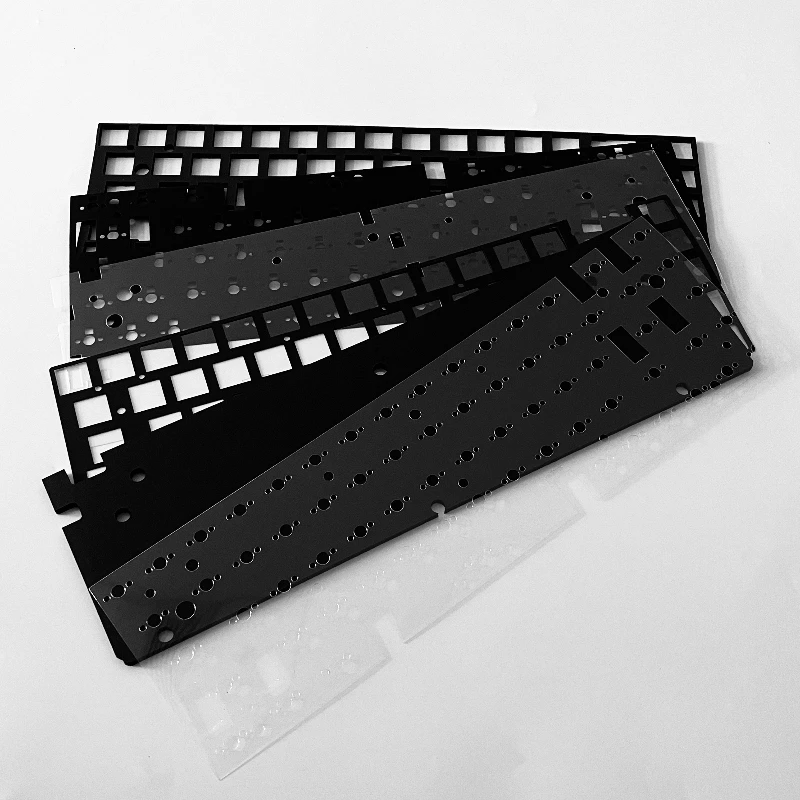 Placa Mu68/Mu68 Pro/Paquete de sonido para teclado de eje magnético, sándwich de algodón, PC/POM/FR4, placa personalizada, accesorios para teclado DIY - imagen 5