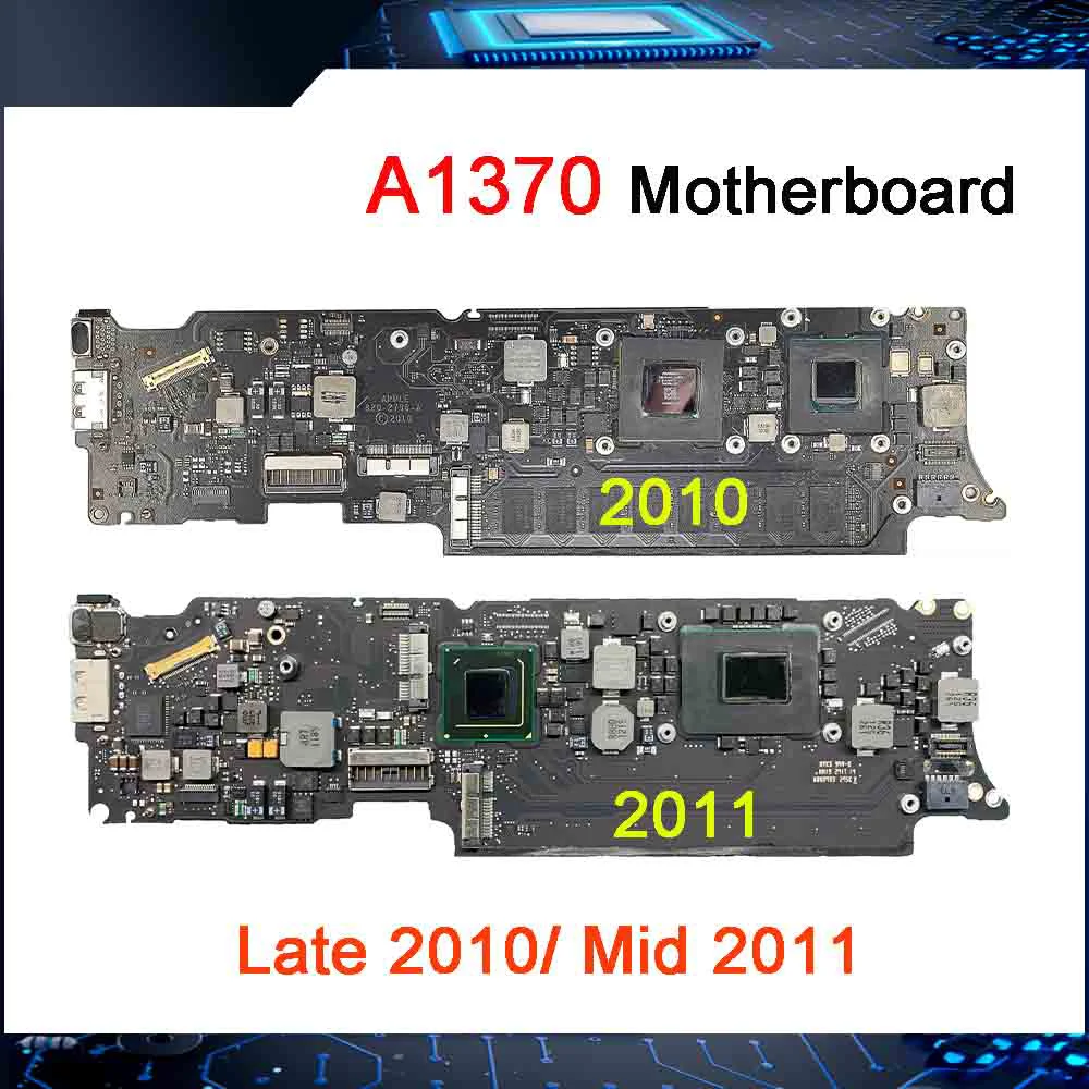 Placa base A1370 Original probada 820-2796-A 820-3024-B para MacBook Air 11 "placa lógica 2010 2011 años