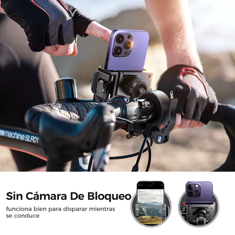 Joyroom Soporte Móvil Bicicleta Antigolpes Antivibraciones - imagen 2