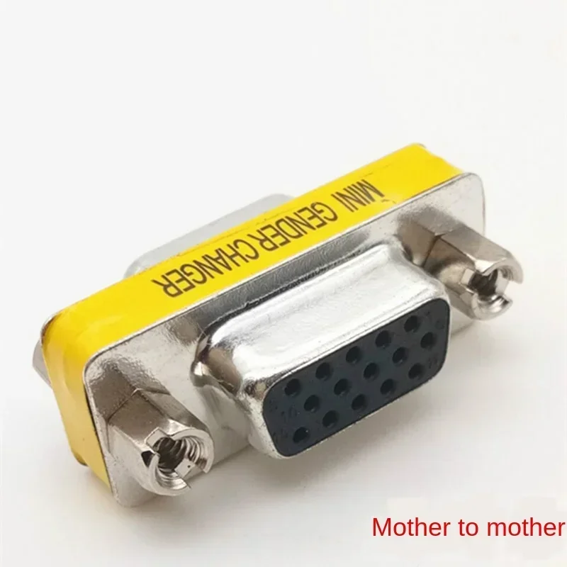 Cable de extensión VGA, conector hembra doble recto a tope, conversión de conector macho y hembra de 15 orificios a 15 orificios - imagen 2