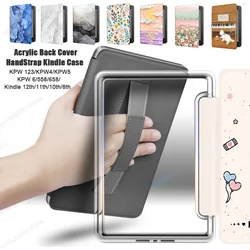 Funda inteligente trasera transparente Kindle Paperwhite Antigolpes