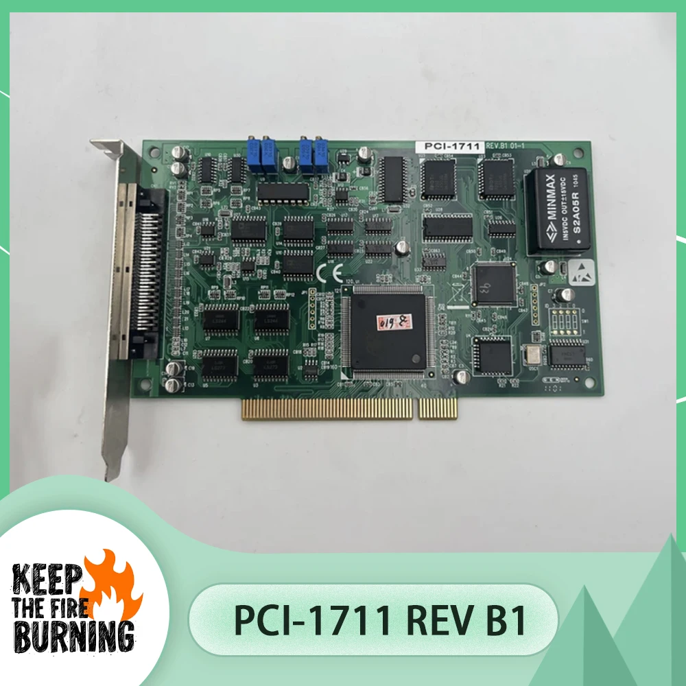 PCI-1711 REV B1 01-1 para tarjeta de adquisición de control industrial Advantech - imagen 2