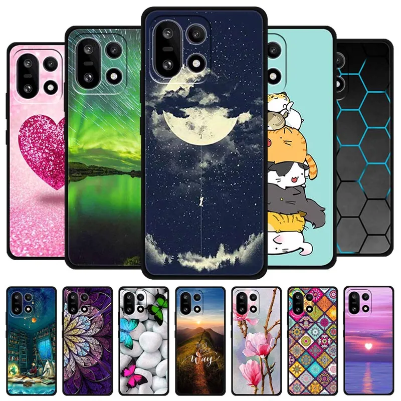 Para OnePlus 15 funda de lujo TPU funda trasera de silicona suave fundas de teléfono en OPPO OnePlus 15 5G Protector a prueba de golpes Coque 1 + 15 Capa