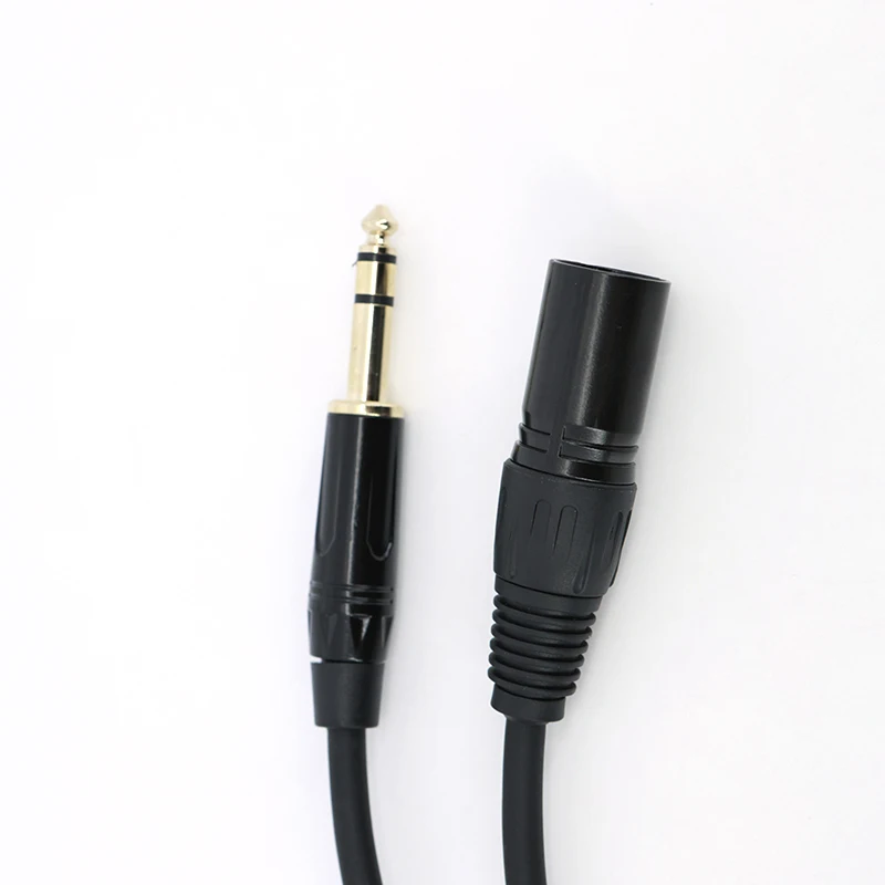 Cable conector macho estéreo Jake de 3,5mm a micrófono XLR Audio conector de 3 pines altavoz XLR macho para HDTV DVD 1m/1,8 m/3m A - imagen 4