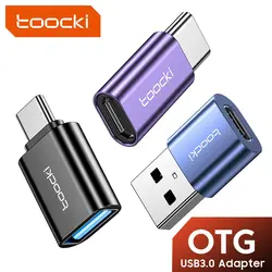 Adaptador OTG USB 3.0 a USB-C Toocki Macho-Hembra