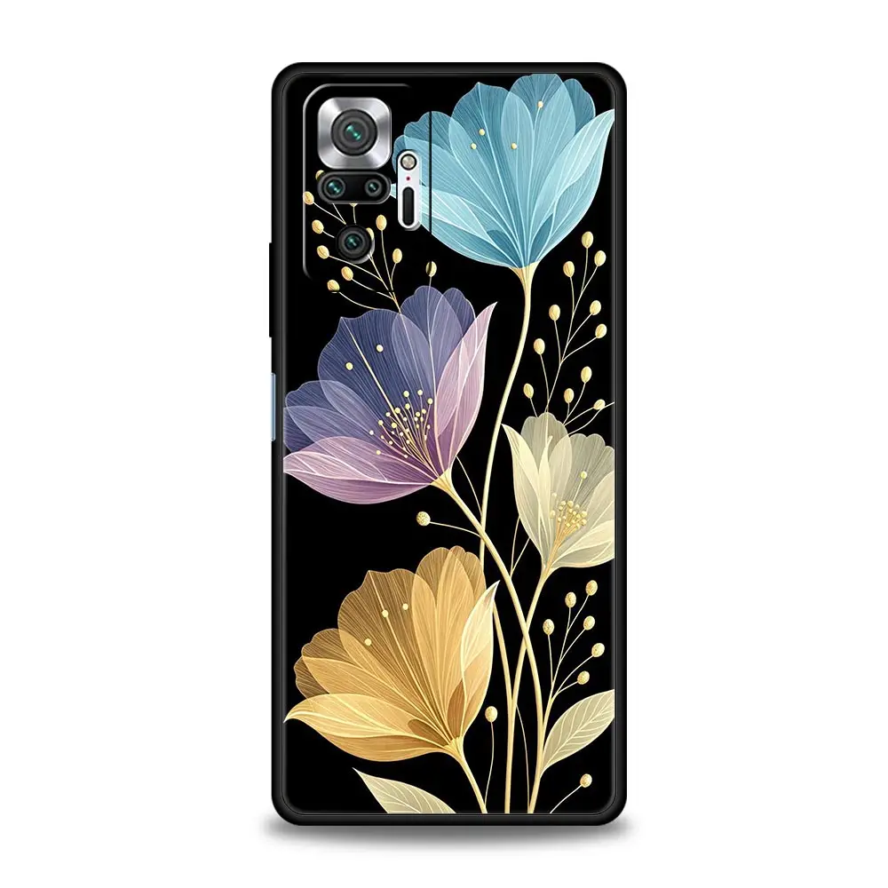 Funda de teléfono con pintura de lavado de tinta para Xiaomi Redmi Note 14 13 12 5G 11 10 Pro Plus 4G 9S 9 14C 13C 12C 10C 9C 9A - imagen 2