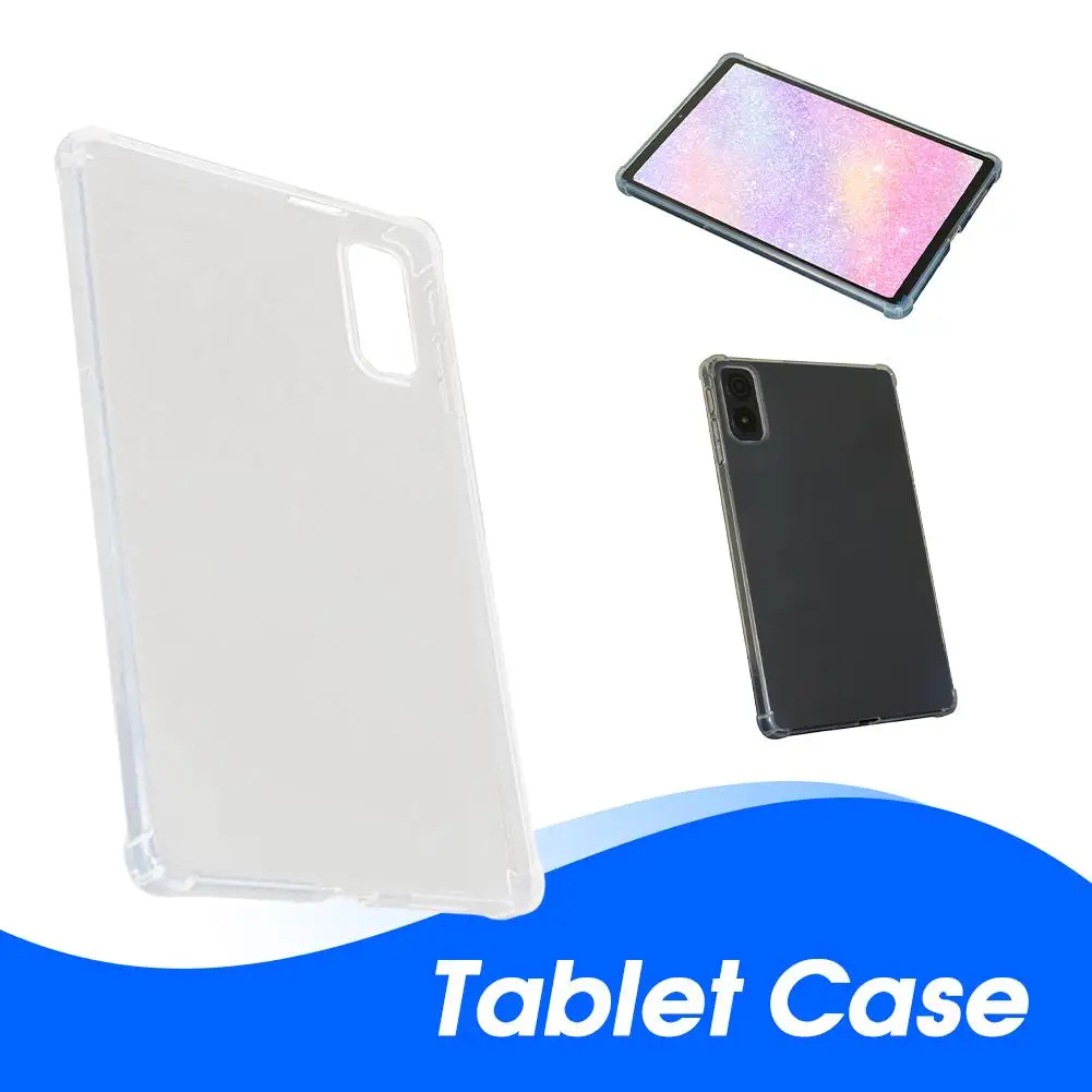 Para Alldocube IPlay 70 Mini Pro/Mini Ultra/Mini 3 Ultra TPU funda protectora transparente a prueba de golpes funda con soporte de silicona - imagen 5