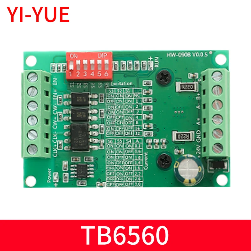 TB6560 TB6600 Actualizado 3A 32 Subdivisión 4257 Controlador de motor paso a paso Placa de controlador de motor - imagen 2