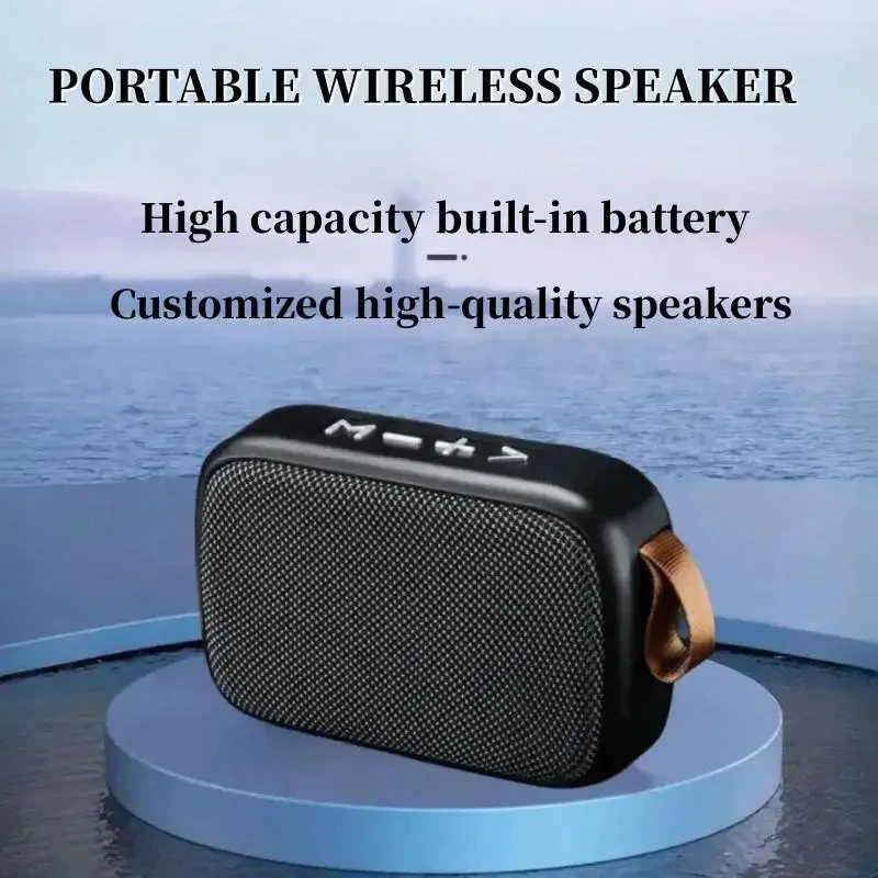 Barra de sonido inalámbrica portátil, batería de 500mAh, Bluetooth 5,0, deporte interior y exterior, alta fidelidad, altavoces personalizados de alta calidad - imagen 2