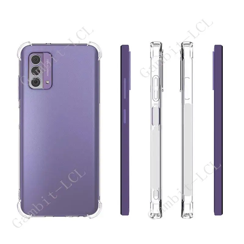 Funda de teléfono transparente para Nokia G42 G400 G60 X30 G310 5G G22 C32 C22 XR21 XR20 C21 Plus, funda trasera de silicona a prueba de golpes - imagen 2