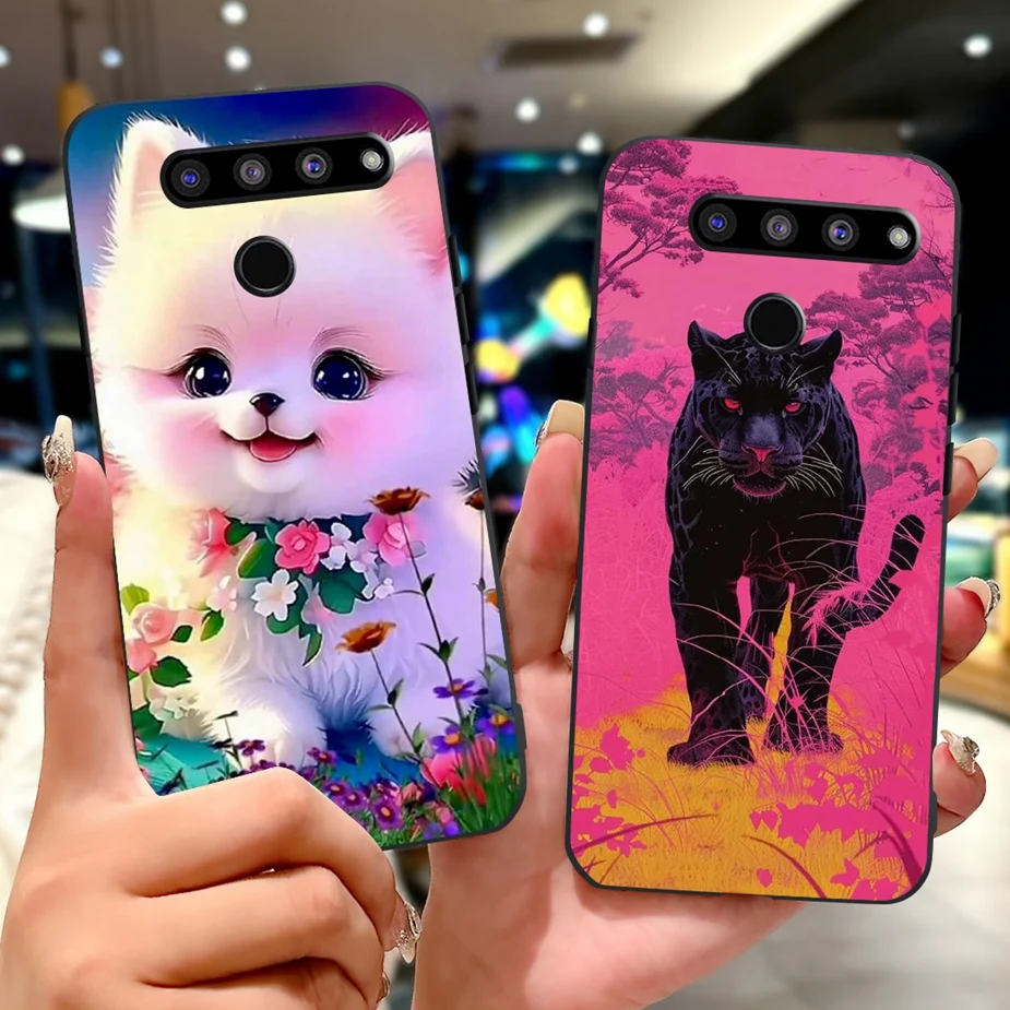 Para LG V50s ThinQ 5G funda LM-V510N funda pintada de lujo para LG V40 thinQ funda de teléfono suave de TPU para LG V50 ThinQ V50ThinQ 5G Fundas - imagen 2