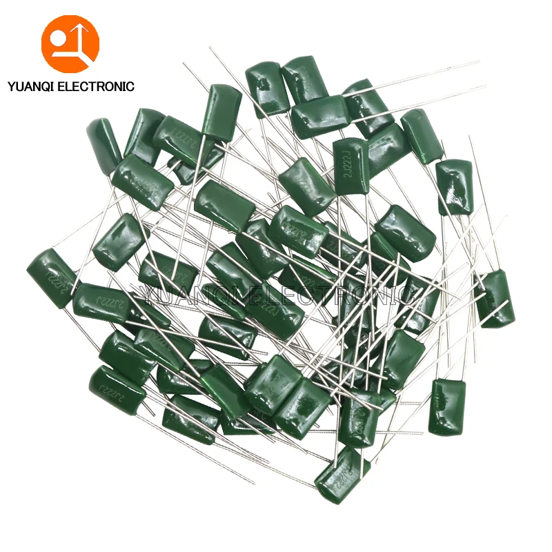 50 Uds 630V condensador de película de poliéster 102 152 103 223 333 473 2J102J 2J152J 2J222J 2J472J 2J682J 2J103J 2J223J 2J333J 2J473J - imagen 2