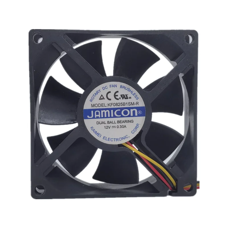 Nuevo para KF0825B1SM-R 12V 0.30a 8025 8cm ventilador de refrigeración inversor de 3 cables - imagen 5