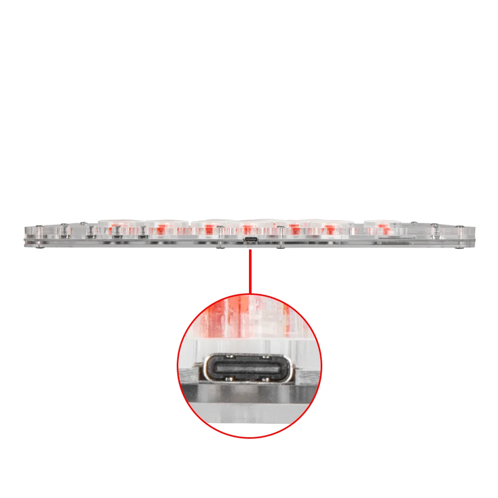 RGEEK Joystick Hitbox teclado Arcade Stick controlador para PS4/PS3 // interruptor/vapor Mini Arcade Hitbox controlador lucha palos PC - imagen 5