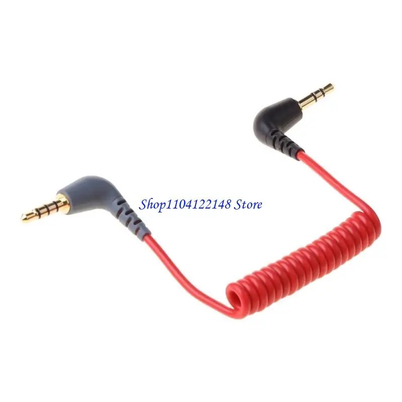 Reemplazo P9FA 3.5 mm TR a 3.5 mm Cable adaptador TRRS para Rode SC7 SC2 por micrófono video - imagen 2